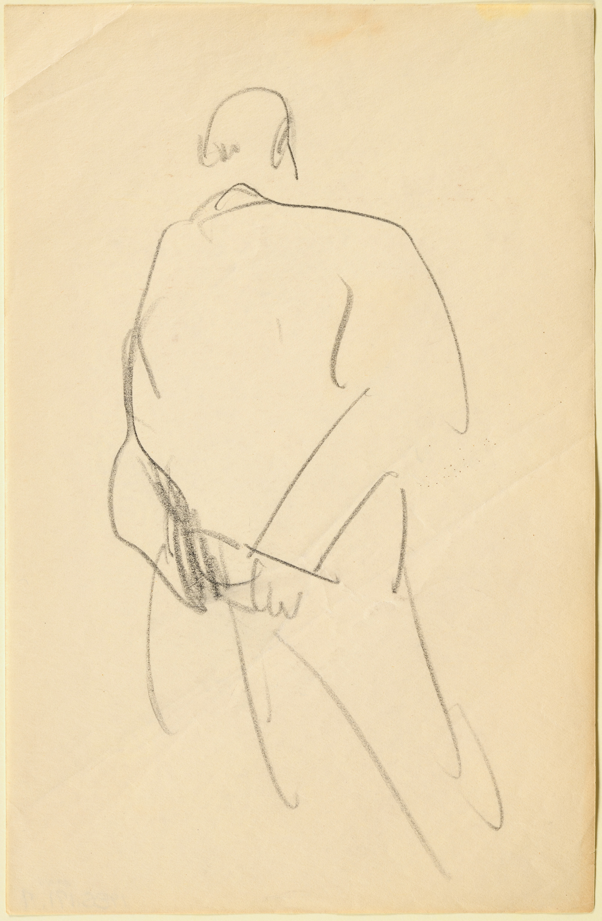 Standing Figure, Backside