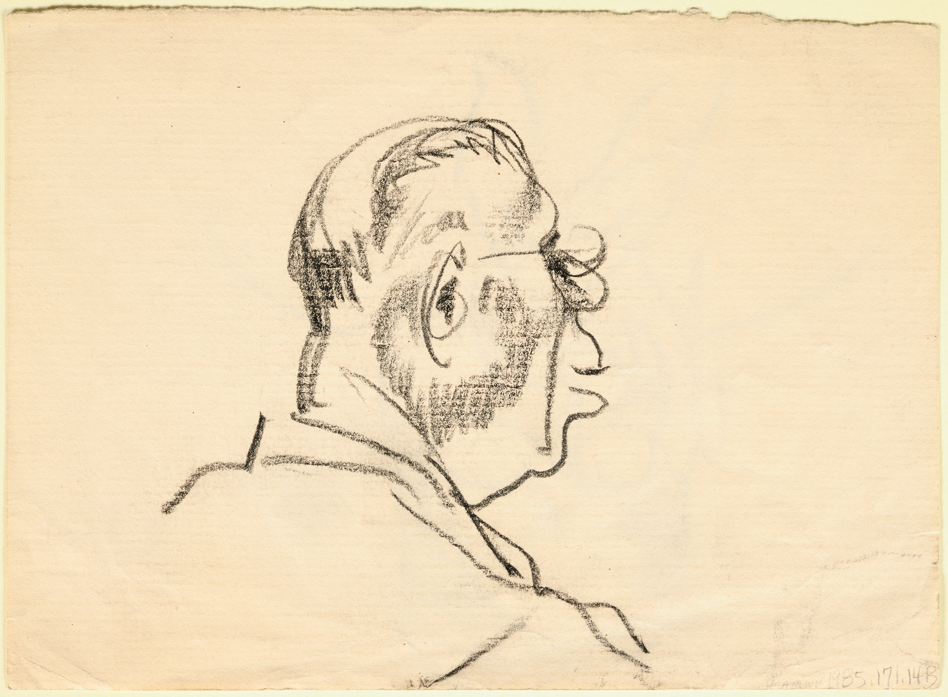 Man With Glasses (Matted)